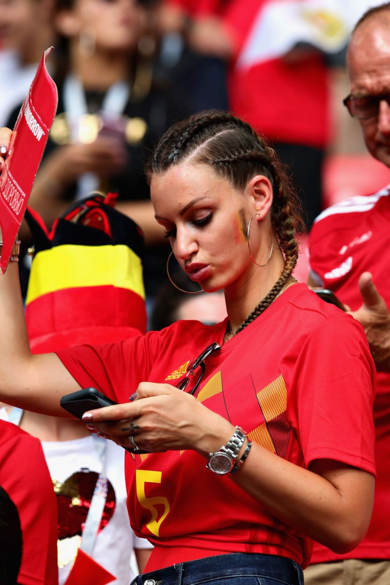 O romanca a INCINS Cupa Mondiala 2018! Cine e FRUMOASA care a atras toate privirile in Rusia! FOTO _17