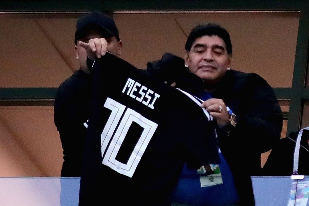 Argentina spera sa evite o RUSINE ISTORICA! Maradona, mesaj cu un puternic impact emotional penturu Messi inaintea partidei capitale cu Nigeria