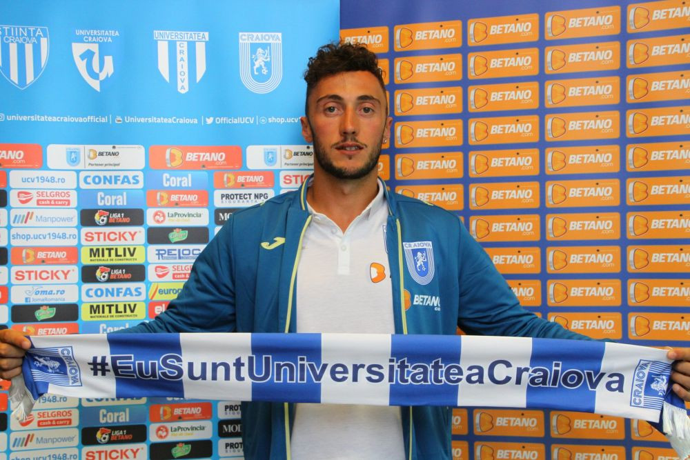 OFICIAL | Craiova si-a luat portar din Italia! Mangia a adus un conational crescut de Roma, cu peste 130 de meciuri in Serie B