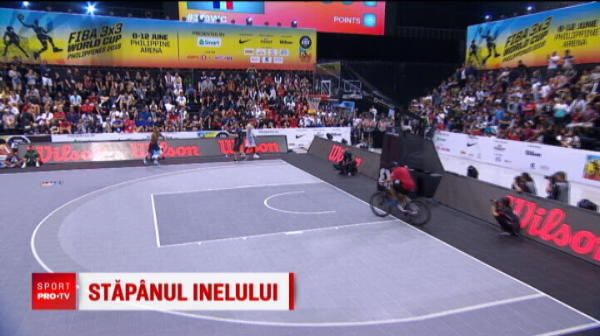 Show la panou! Regele slam-dunk-urilor si-a facut incalzirea pentru turneul de la Constanta!