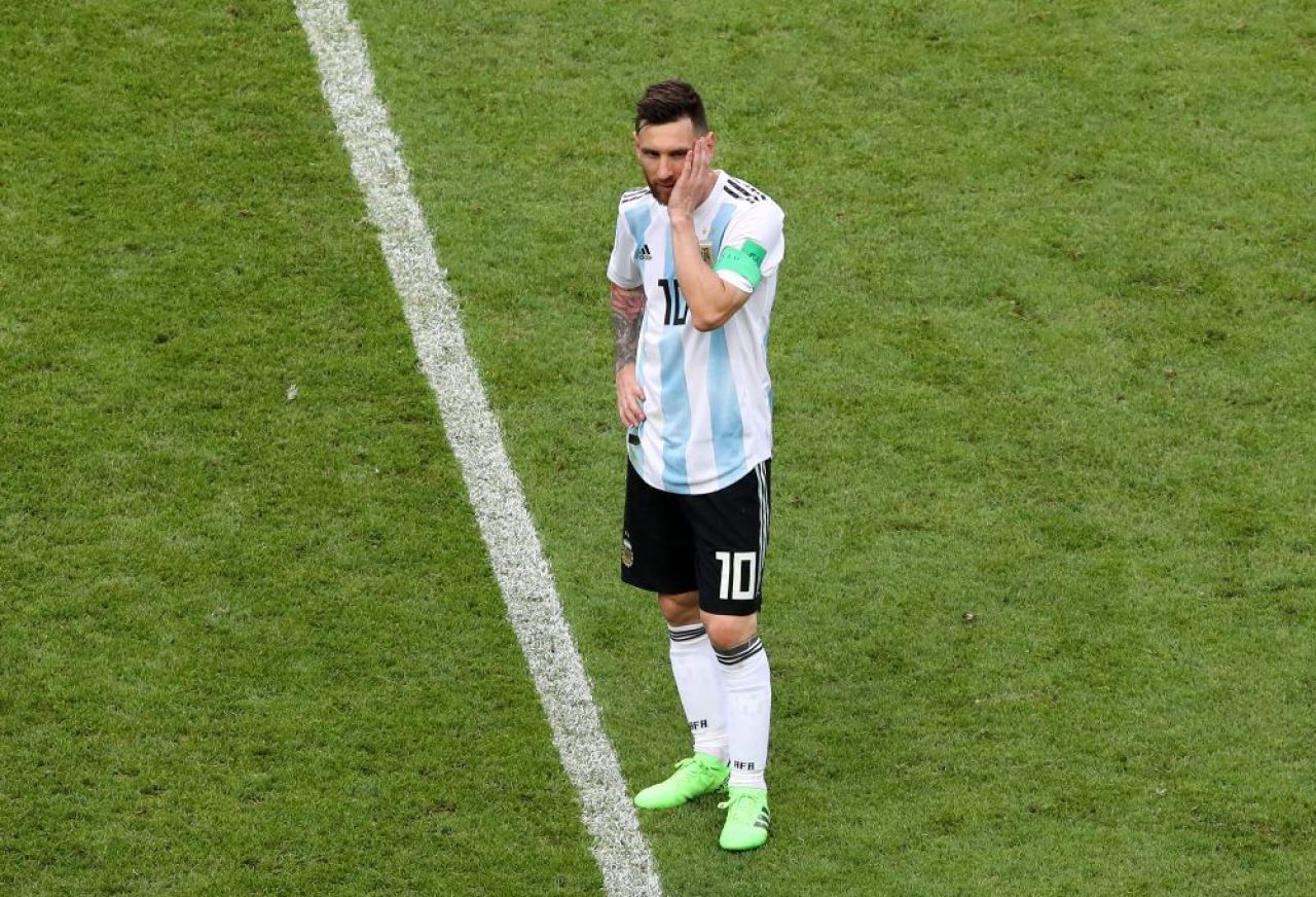Imagini pentru istorie! Leo Messi, in genunchi la ultimul sau Mondial! GALERIE FOTO cu reactiile sale_6