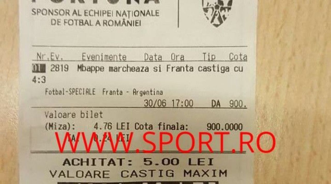 Fabulos! Un roman a pariat ca Mbappe marcheaza si Franta castiga cu 4-3! Cati bani a putut sa castige_1