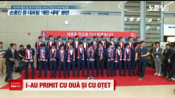 Degeaba au batut campioana mondiala Germania! Sud-coreenii au fost atacati cu oua la intoarcerea in tara | VIDEO