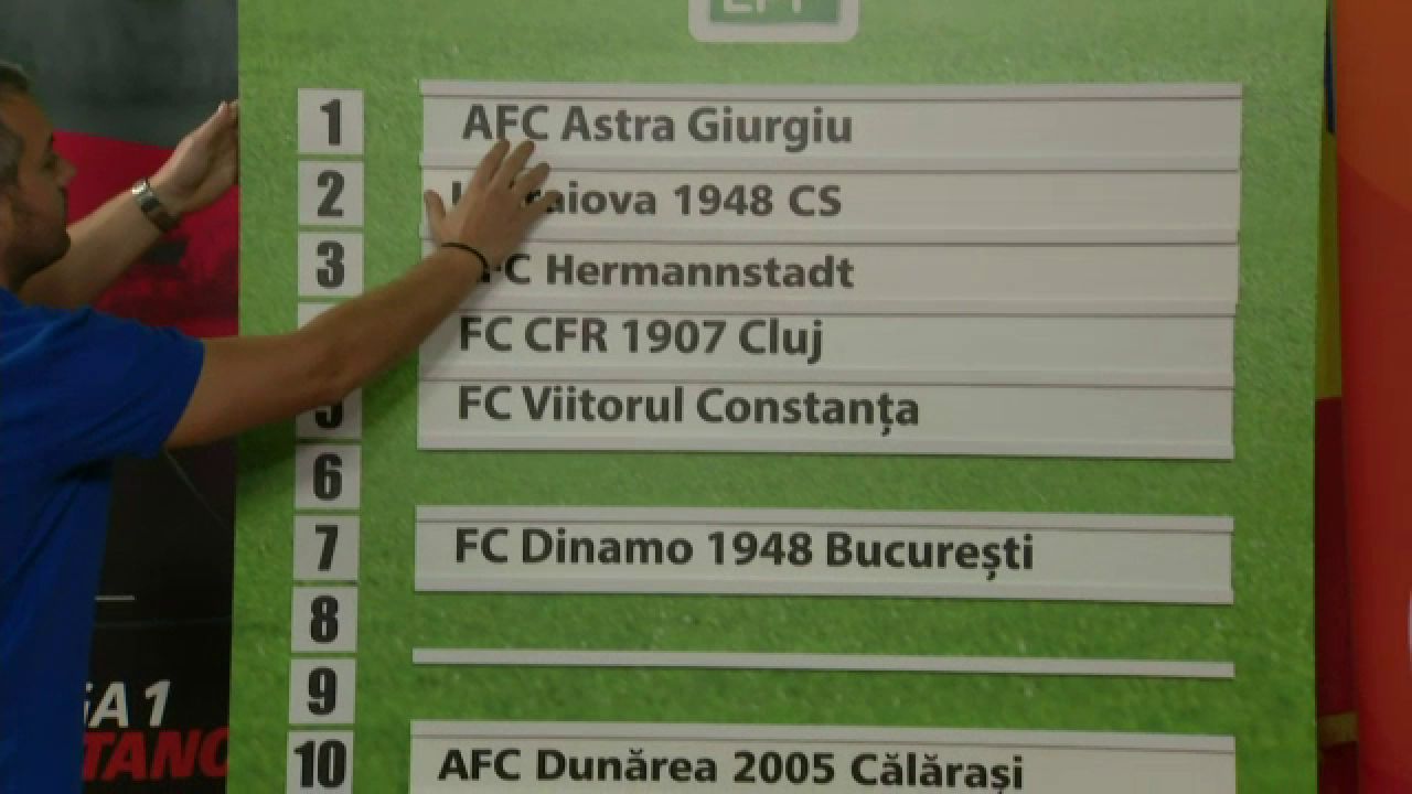 A avut loc tragerea la sorti pentru programul sezonului 2018/2019 din Liga 1! FCSB - Dinamo va fi in etapa a 2-a, inceput infernal pentru echipa lui Dica_6