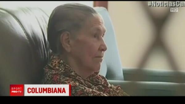 Columbia si-a tras toate gloantele la Mondial! VIDEO IREAL | Ea e bunica nebuna a Columbiei: a tras cu pistolul in casa la golurile lui Yerri Mina