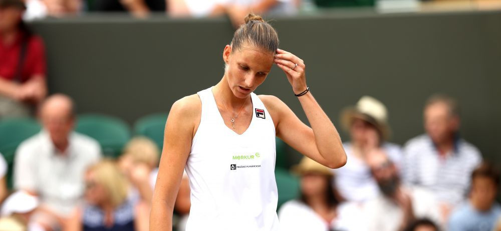 Incredibil! O singura jucatoare din TOP 10 WTA a mai ramas in cursa pentru titlul de la Wimbledon! Pliskova a fost si ea eliminata