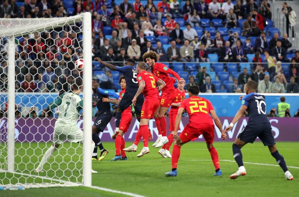 FRANTA 1-0 BELGIA CUPA MONDIALA 2018 | N-a fost hazard, ci un moment de geniu al lui Umtiti! Franta e in MAREA FINALA A MONDIALULUI! Toate fazele sunt aici_6