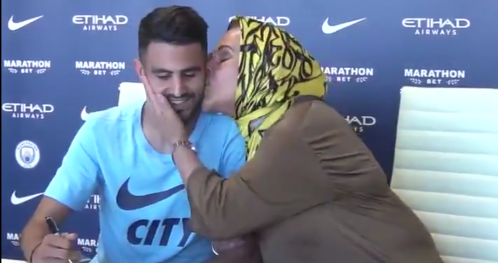Cea mai tare imagine dupa transferul de 70 de milioane al lui City! Cum s-a pozat Mahrez