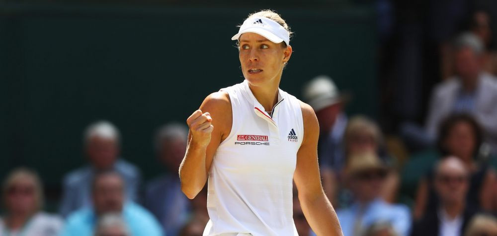 Angelique Kerber, prima finalista la Wimbledon 2018! A invins-o in doua seturi pe Jelena Ostapenko