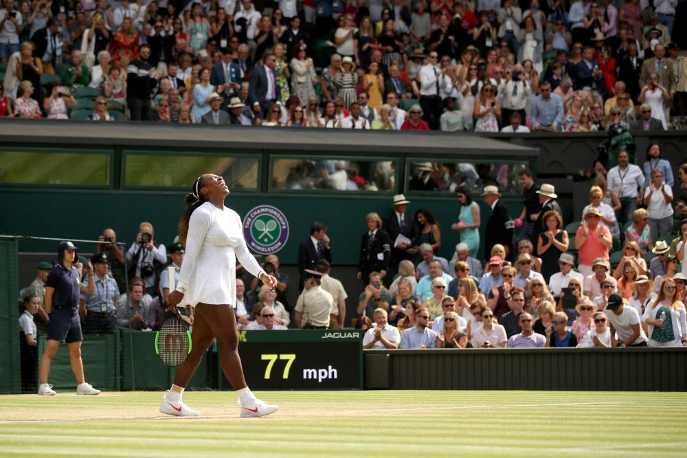 E inca REGINA PE IARBA! Serena Williams, in finala la Wimbledon dupa o victorie facila cu Julia Georges