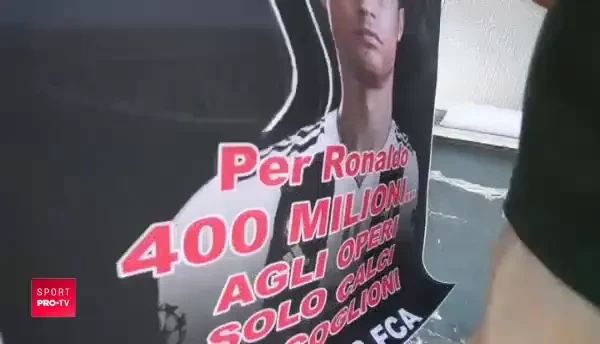 Greva la fabrica Fiat dupa sosirea lui Ronaldo: Ma sinucid!