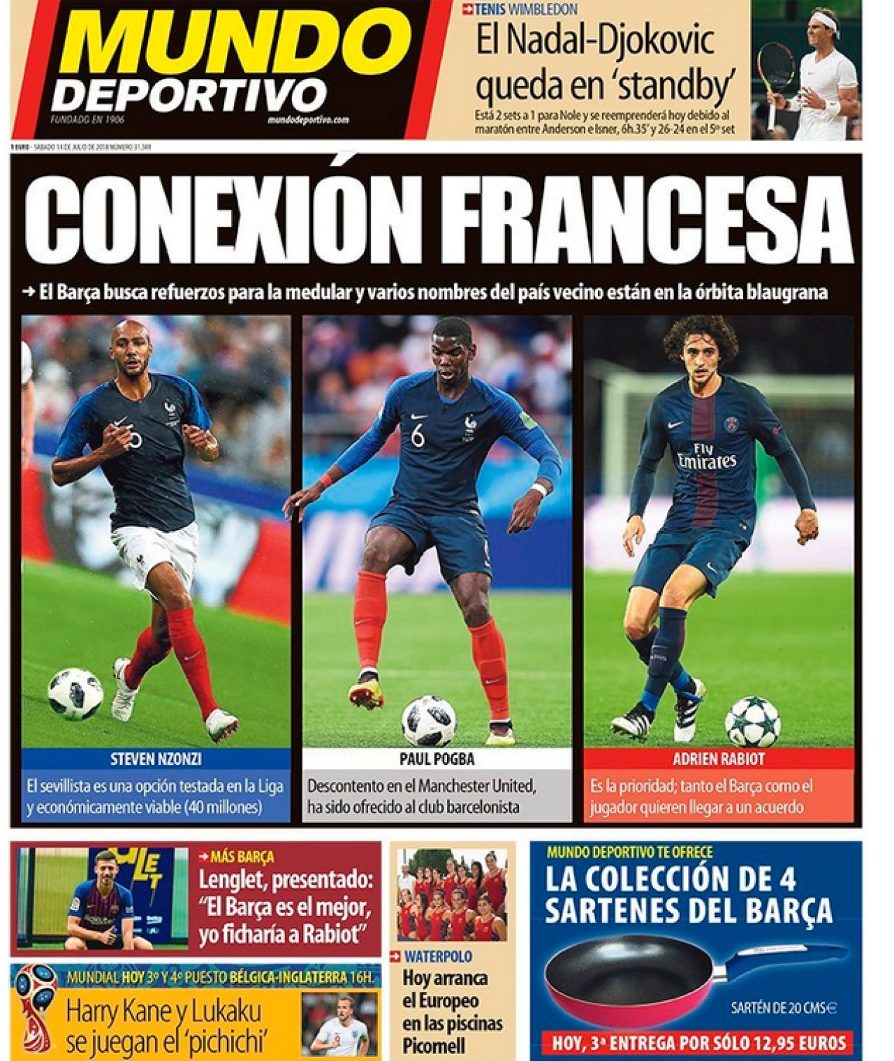 Barcelona scoate la licitatie un jucator: 30 mil €! Cei 3 mijlocasi din nationala Frantei pentru care Barca incepe negocierile_2