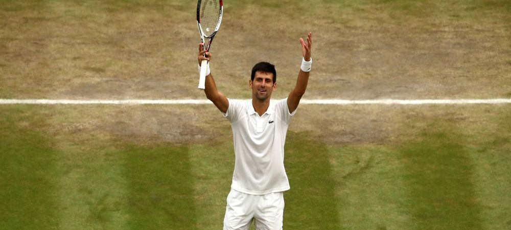 Au si sarbii sarbatoarea lor! Djokovici a castigat finala de la Wimbledon, 3-0 la seturi cu Anderson