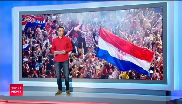 Croatii au fost primiti ca niste campioni la intoarcerea in tara