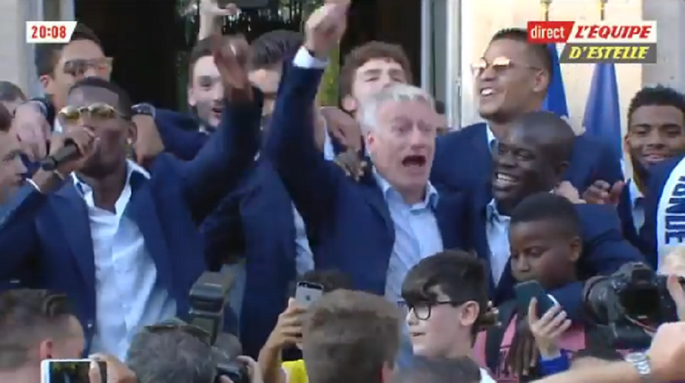VIDEO // Francezii s-au distrat pe seama lui Messi! Paul Pogba a dat tonul cantecului cu care i-a cucerit pe suporteri_4