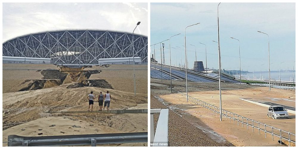 Stadioanele rusilor incep sa se DARAME! Imagini incredibile la cateva zile de la terminarea Cupei Mondiale! FOTO
