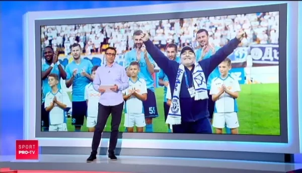 Maradona a semnat pe 3 ani cu Dinamo Brest si a fost prezentat ca un lider militar