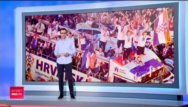 Cum au petrecut croatii la Zagreb la intoarcerea jucatorilor in tara