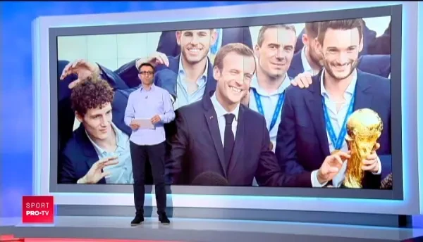 Cum s-au distrat jucatorii Frantei la palatul presedintelui Macron