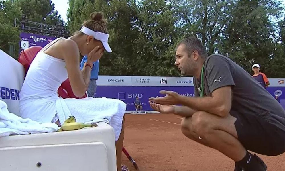 Rollercoaster! Mihaela Buzarnescu a izbucnit in lacrimi la Bucharest Open, apoi a revenit fantastic si s-a calificat in sferturi