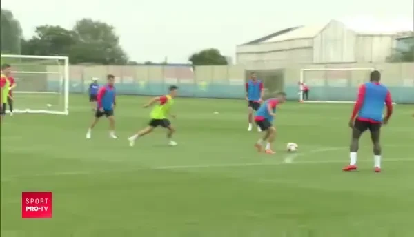 Il EL stau sperantele FCSB! Ce gol a marcat Gnohere la antrenament! De ce nu va juca cu Astra. VIDEO