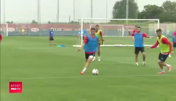 "Da, ma, cu capul!" / "Nu pot!" De ce l-a certat Pintilii pe Gnohere la antrenamentul FCSB: VIDEO!