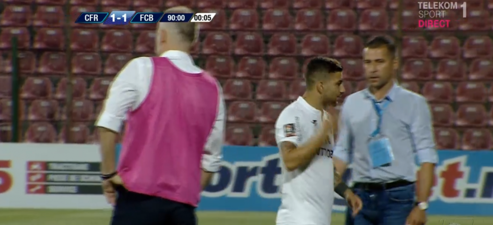 Primul scandal in vestiarul CFR-ului?! Jucatorul care si-a iesit din minti pe margine. Iordanescu l-a bagat in teren in minutul 93