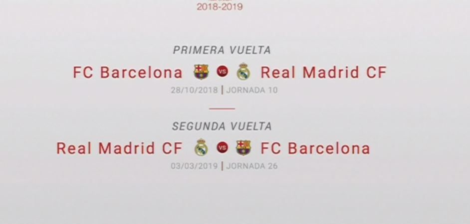 S-a stabilit programul din La Liga: cand se joaca El Clasico in sezonul urmator! Premiera absoluta in Spania_2