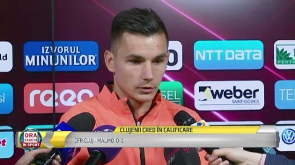 Eu va zic sincer, nu i-am simtit foarte puternici! Reactia jucatorilor de la CFR dupa esecul cu Malmo