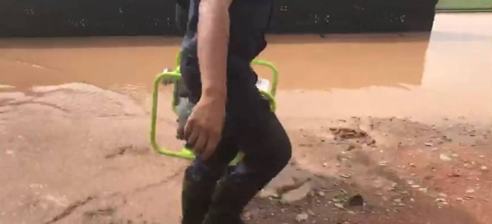 Normal, daca joaca Dunarea :)) Imagini incredibile la Calarasi, cu o ora inaintea meciului cu CFR: FOTO