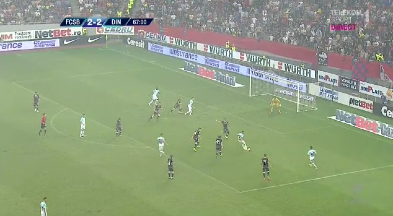 VIDEO // Derby ca in povesti: FCSB 3-3 Dinamo! Florinel Coman a marcat direct din corner, Dinamo a egalat in minutul 89_17