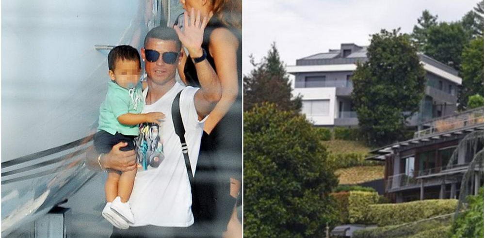 A incercat sa se ASCUNDA, dar l-au gasit! Cum arata cele DOUA VILE in care locuieste Ronaldo la Torino: 
