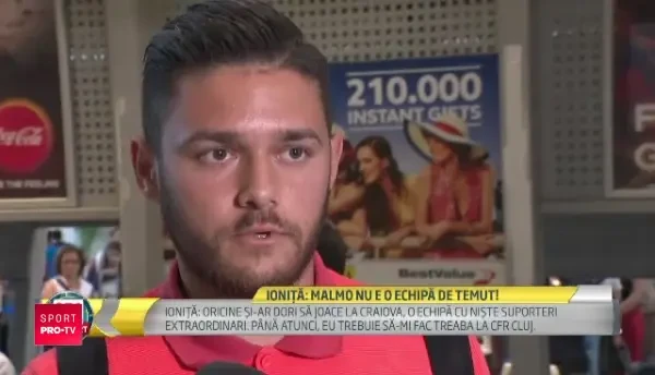 Ionita, declaratia care anunta transferul la Craiova: "Mi-ar aduce aminte de Giulesti! Cine nu si-ar dori sa joace acolo?!"