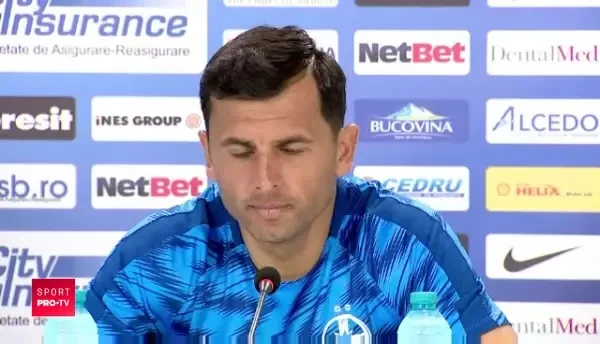 Conferinta Dica inaintea meciului cu Rudar