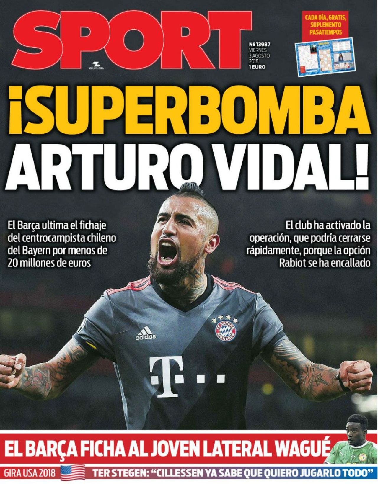 Vidal, la Barcelona! MOTIVUL pentru transferul surprinzator al mijlocasului de la Bayern! _3