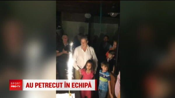 Surpriza de care a avut parte Cornel Dinu in ziua in care a implinit 70 de ani! Ce au facut dinamovistii pentru el