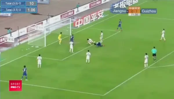 Gol Boakye, Jiangsu egaleaza