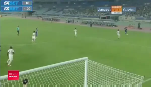 Gol Wu, Jiangsu a intors rezultatul in 3 minute