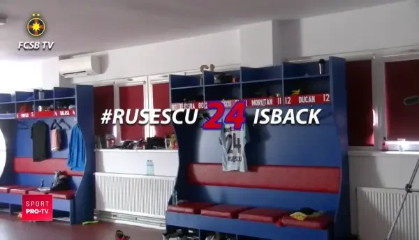 FCSB: Rusescu, inapoi acasa! Cum a reactionat Raul cand a intrat in vestiarul ros-albastrilor. Prima zi a fost FILMATA. VIDEO