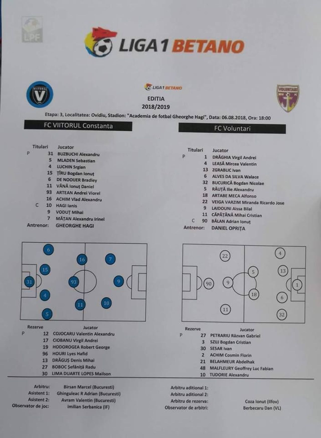 VIITORUL 2-0 VOLUNTARI | Vana si Dragus aduc prima victorie din noul sezon pentru Viitorul lui Hagi!_2