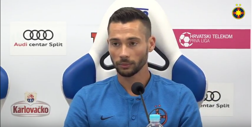 HAJDUK SPLIT - FCSB | Croatul Jakolis isi aduce toata familia la meci: Tata tine cu Hajduk VIDEO