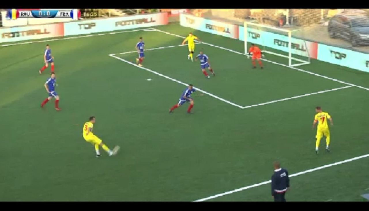 Campionatul european de minifotbal se vede la PRO X! Romania 4-2 Anglia. _1
