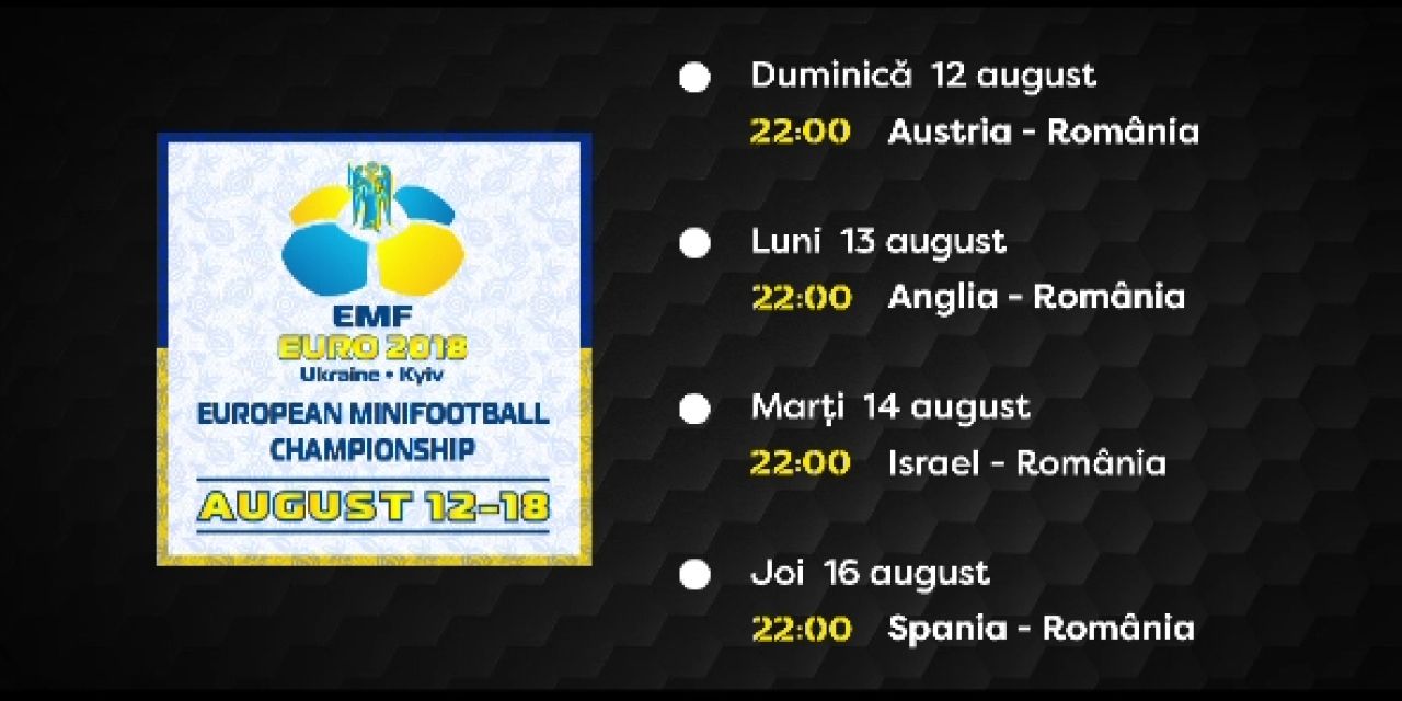 Campionatul european de minifotbal se vede la PRO X! Romania 4-2 Anglia. _3