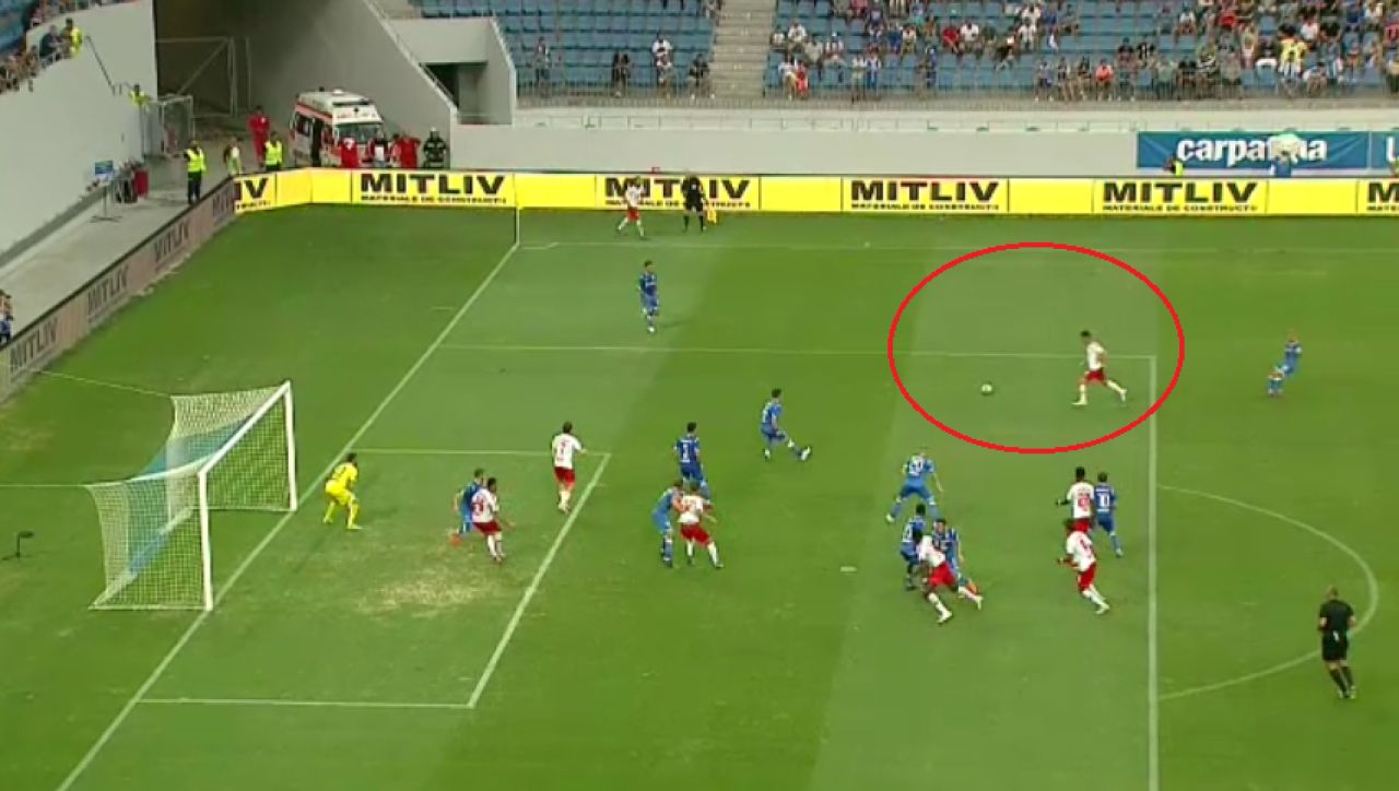 Craiova iese cu capul sus din Europa: 1-1 in retur cu Leipzig! Raoul Baicu a marcat un super gol_4