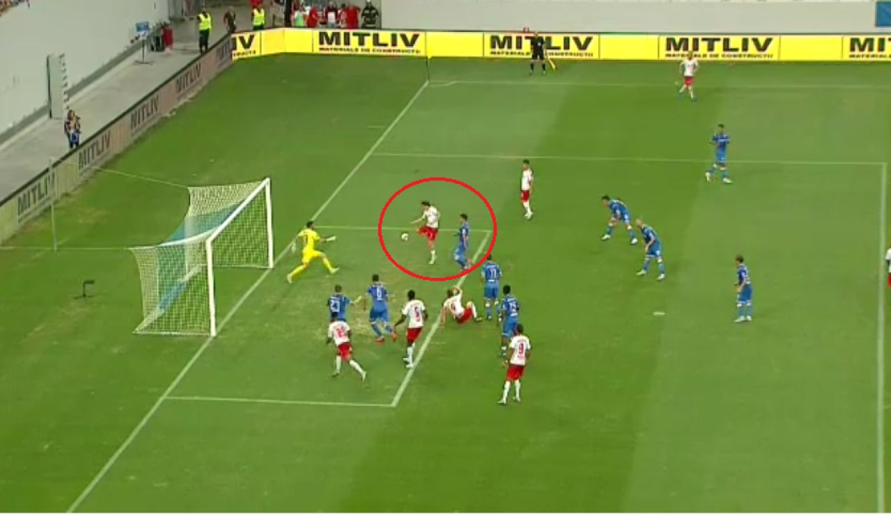 Craiova iese cu capul sus din Europa: 1-1 in retur cu Leipzig! Raoul Baicu a marcat un super gol_6