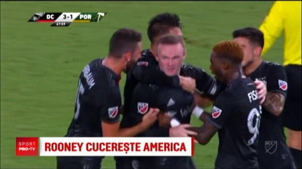 Rooney loveste din nou si face spectacol in America! A dat golul saptamanii | VIDEO