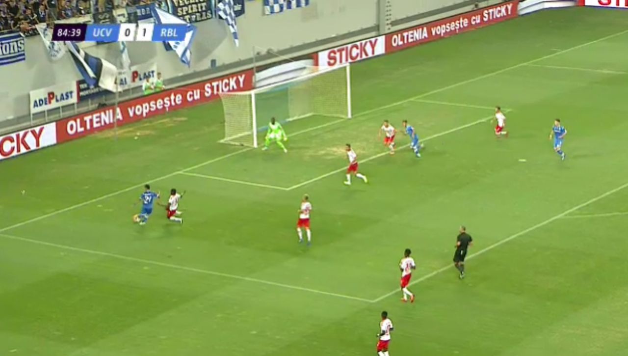 Craiova iese cu capul sus din Europa: 1-1 in retur cu Leipzig! Raoul Baicu a marcat un super gol_8