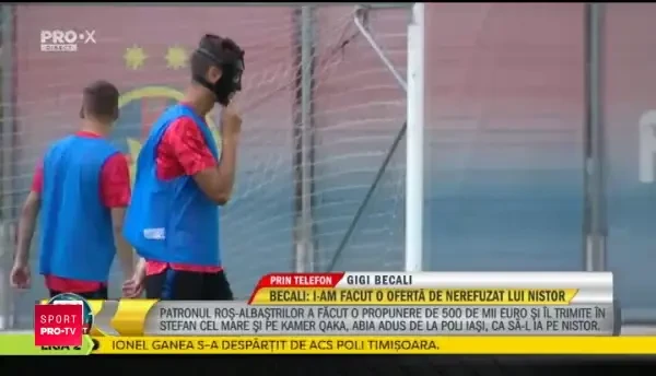 Becali: "Dinamo nu are niciun motiv sa refuze oferta pentru Nistor"