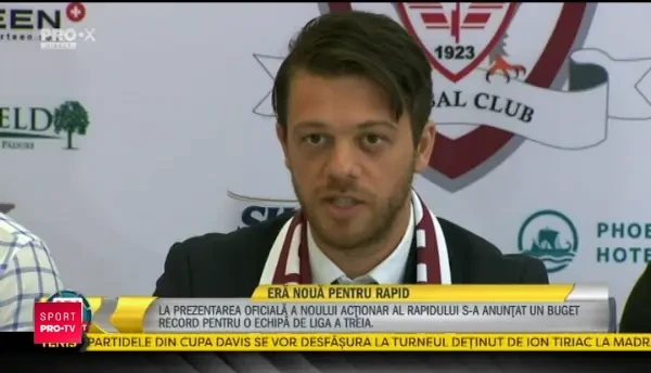 O noua era la Rapid! Victor Angelescu este noul actionar: "Promovam in Liga 1 in 2020!"