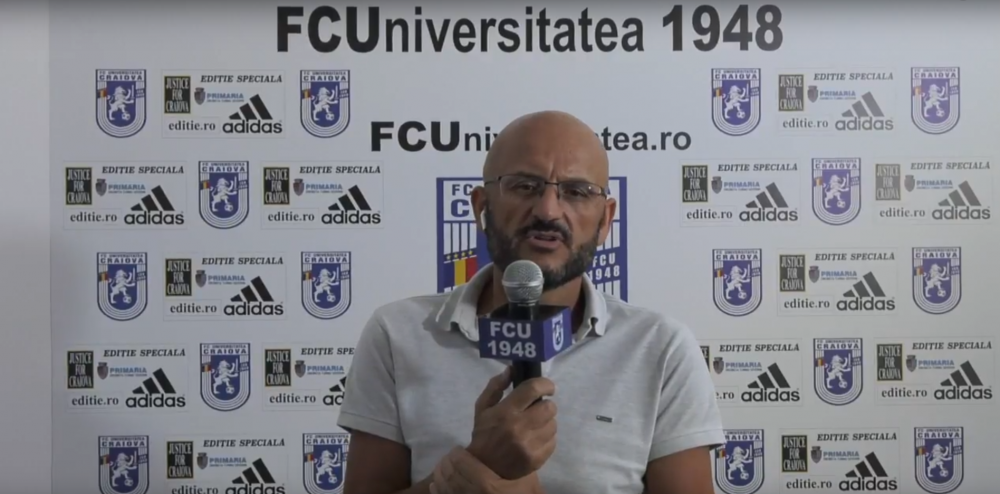 Mititelu s-a reinventat! Acum e patron, reporter si crainic la stadion :)) Cum i-a intervievat pe fotbalisti: Daca nu jucati bine, se supara crainicul